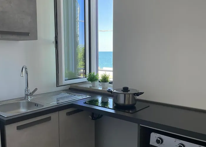 شقة Fronte Mare Levante - Apulia & Flats مونتيجيوردانو